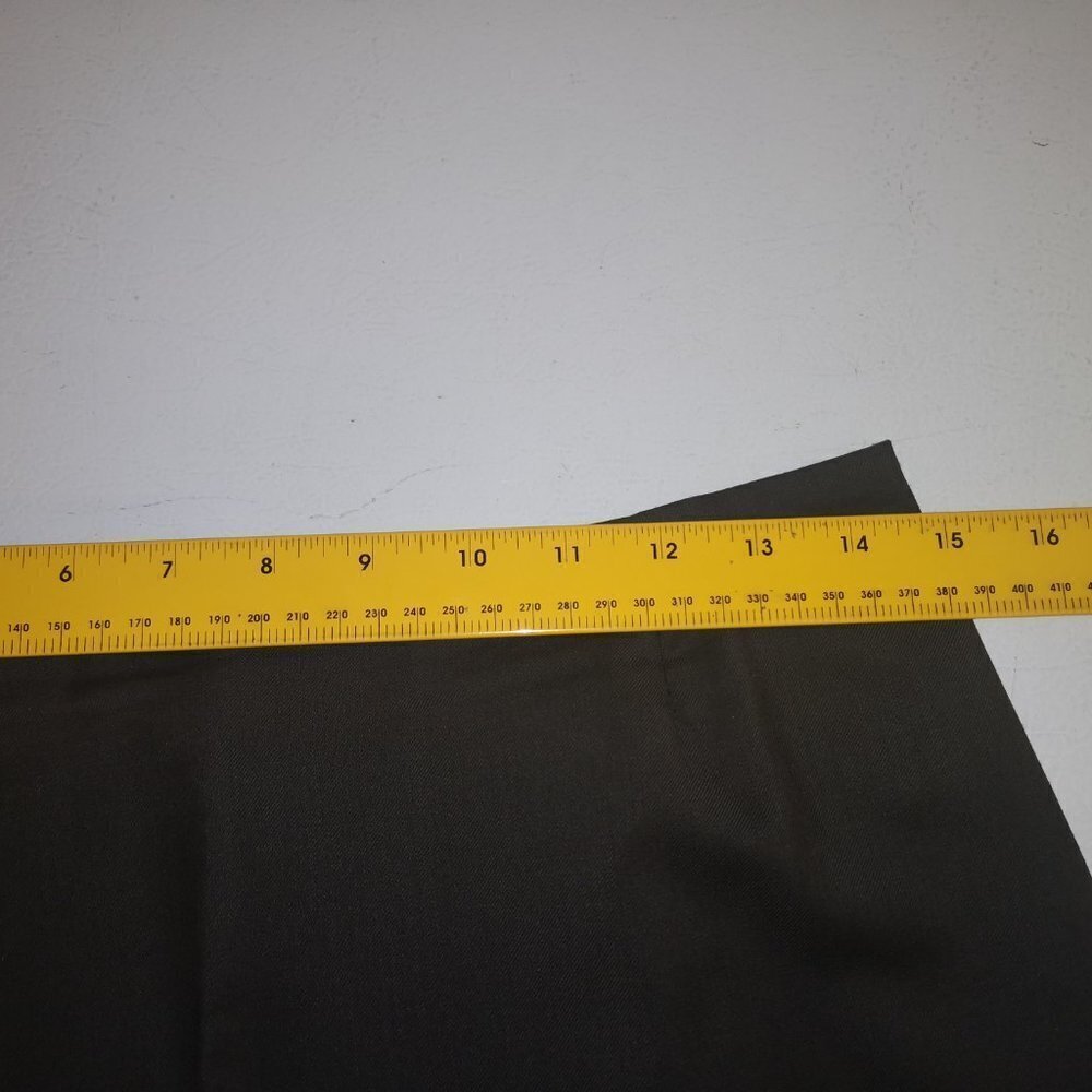 Barney's New York Ladies Size 8 Dark Brown Lined Made in Italy Lined Skirt - Picture 8 of 9